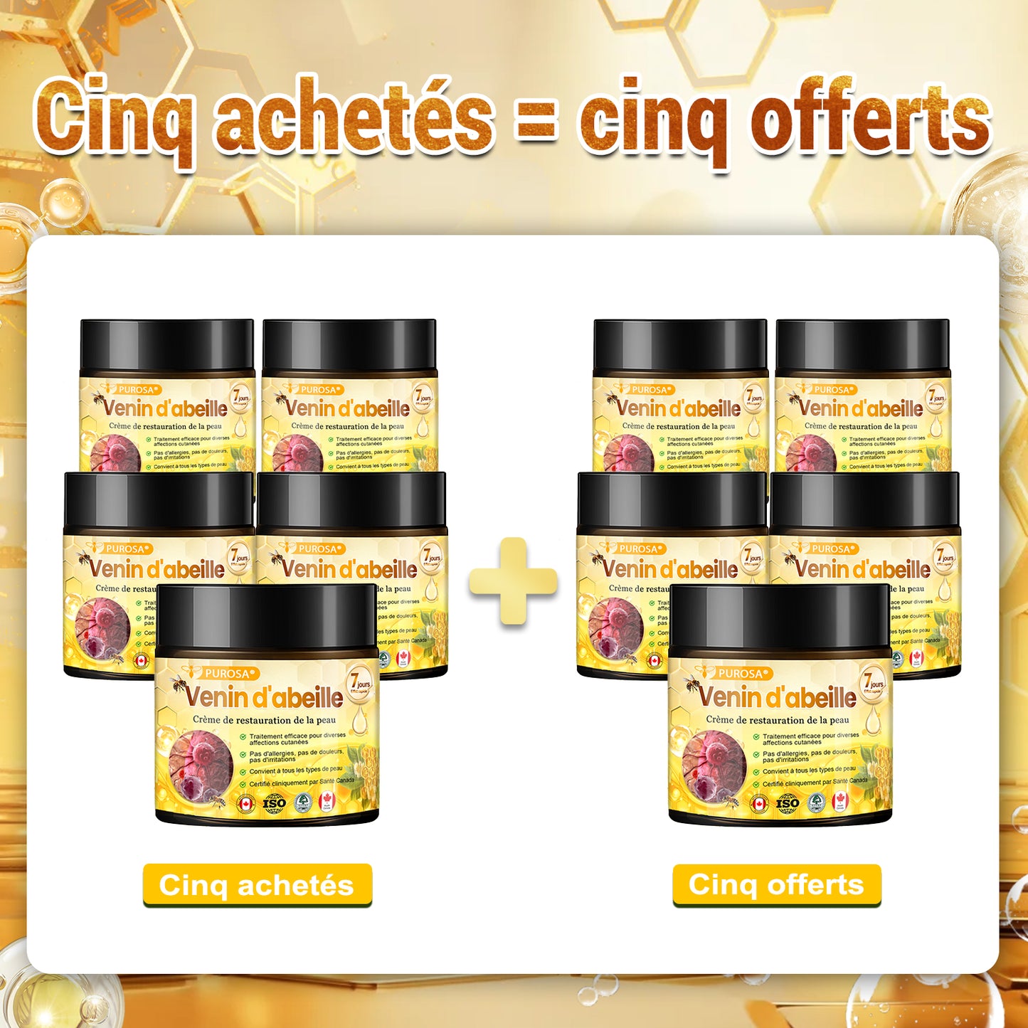 Limité à 10 pots seulement !🌟PUROSA®—Rabais exclusif de 30 %,retrouvez l’éclat jeunesse de votre peau en seulement 1 à 3 semaines!Une offre rare—elle ne reviendra pas avant l’an prochain,ne la manquez pas!💰Garantie de remboursement de 180 jours