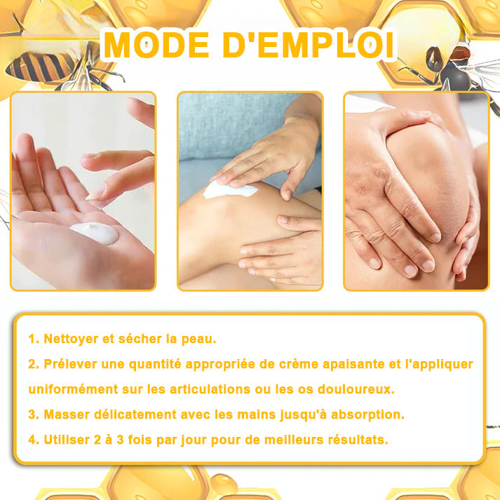 ADNOON®  Crème de guérison des os et de soulagement de la douleur au Botox et venin d'abeille