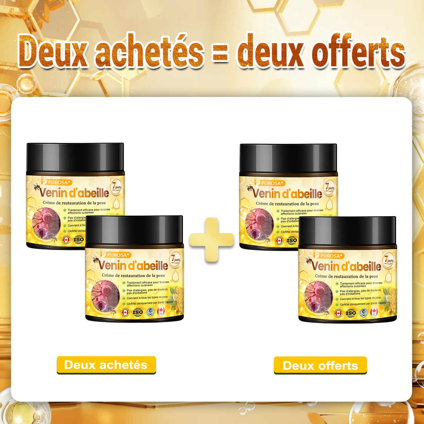 Limité à 10 pots seulement !🌟PUROSA®—Rabais exclusif de 30 %,retrouvez l’éclat jeunesse de votre peau en seulement 1 à 3 semaines!Une offre rare—elle ne reviendra pas avant l’an prochain,ne la manquez pas!💰Garantie de remboursement de 180 jours