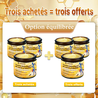 ADNOON®  Crème de guérison des os et de soulagement de la douleur au Botox et venin d'abeille