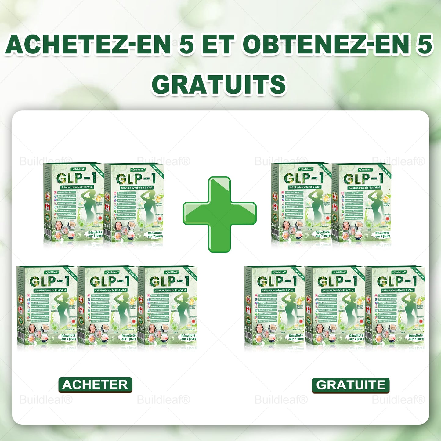 🇨🇦 Boutique Officielle CA  𝑩𝒖𝐢𝒍𝒅𝑳𝒆𝒂𝒇® Solution Orale 8-en-1 Fit & Vital 🕒 Résultats visibles en 7 jours — 1 dose par jour  ✅ Pour :•Poids•Cœur•Sucre•Sommeil•Digestion•Articulations•Énergie•Plus